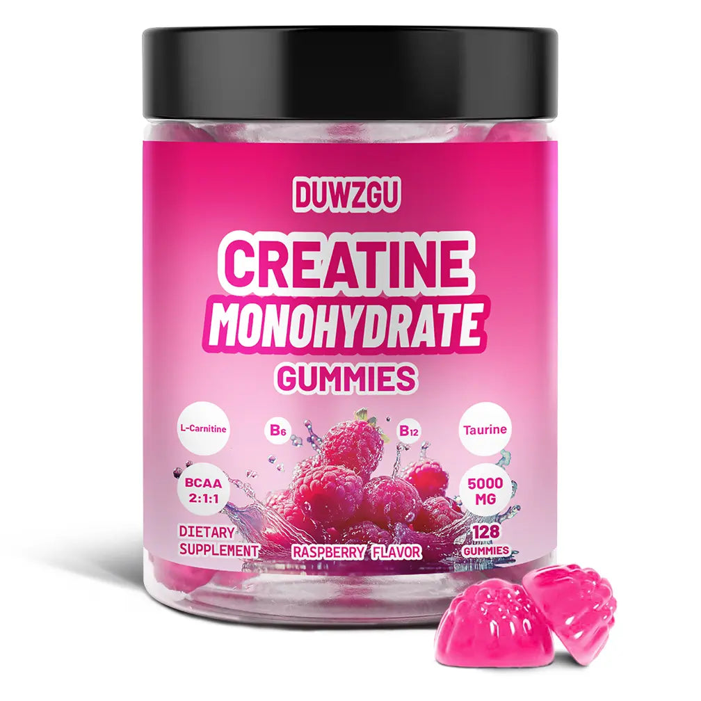 Creatine Gummies Bulk Tub 128Ct (450G) – Power & Strength Booster, Performance Enhancer, Fast Recovery & Muscle Growth Pre-Workout Supplement