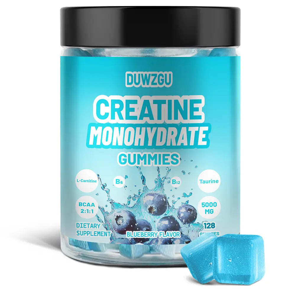 Creatine Gummies Bulk Tub 128Ct (450G) – Power & Strength Booster, Performance Enhancer, Fast Recovery & Muscle Growth Pre-Workout Supplement
