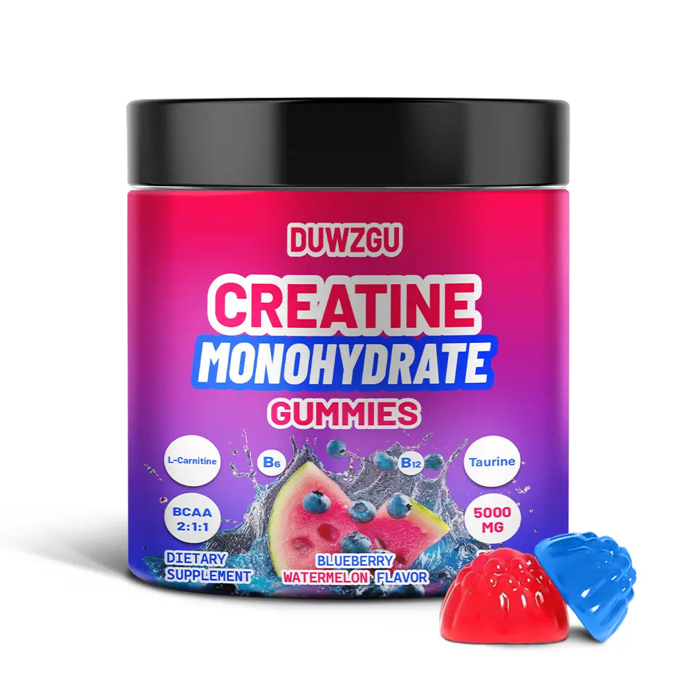 Creatine Gummies Bulk Tub 128Ct (450G) – Power & Strength Booster, Performance Enhancer, Fast Recovery & Muscle Growth Pre-Workout Supplement