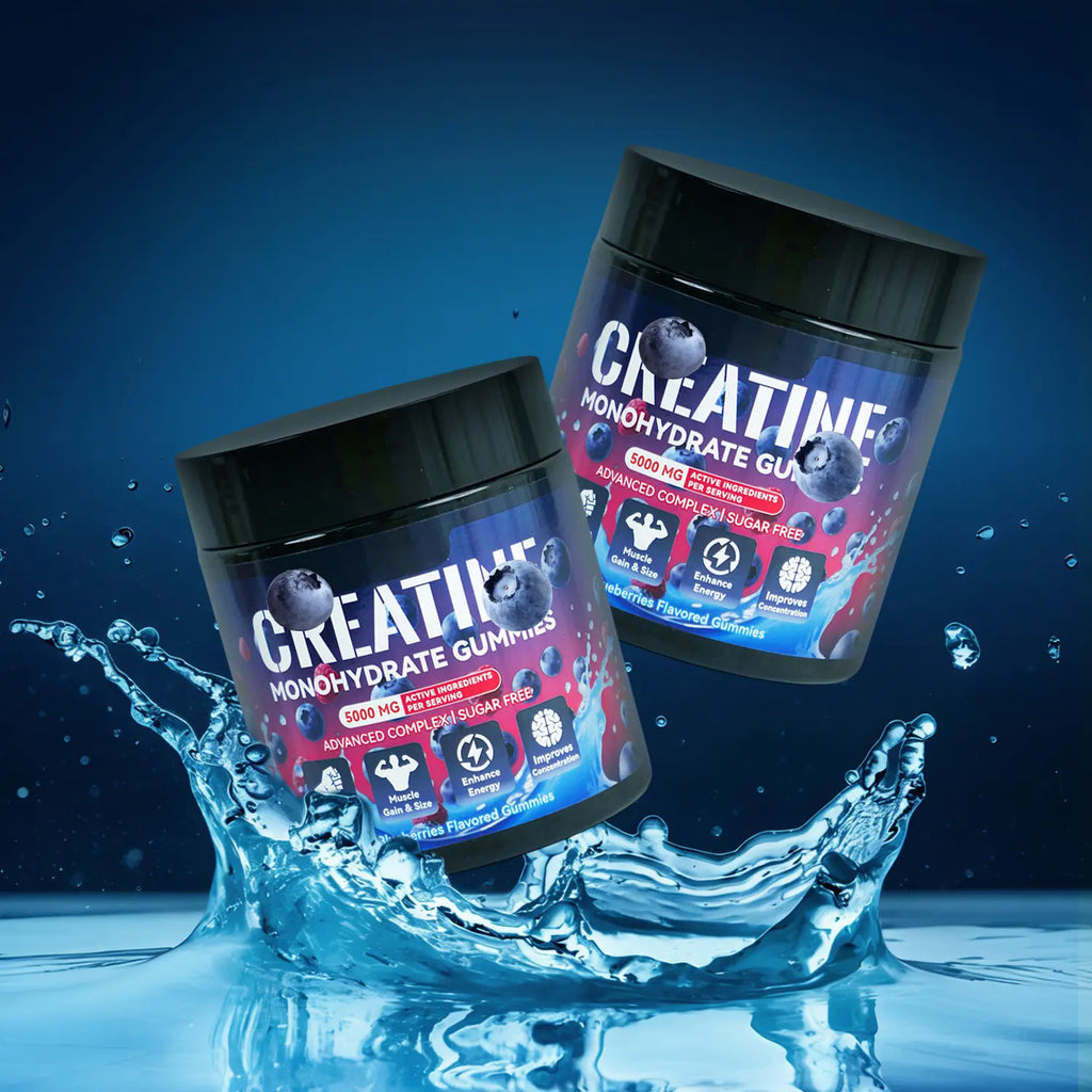 Creatine Monohydrate Gummies | Blueberry Flavor | for Men and Women