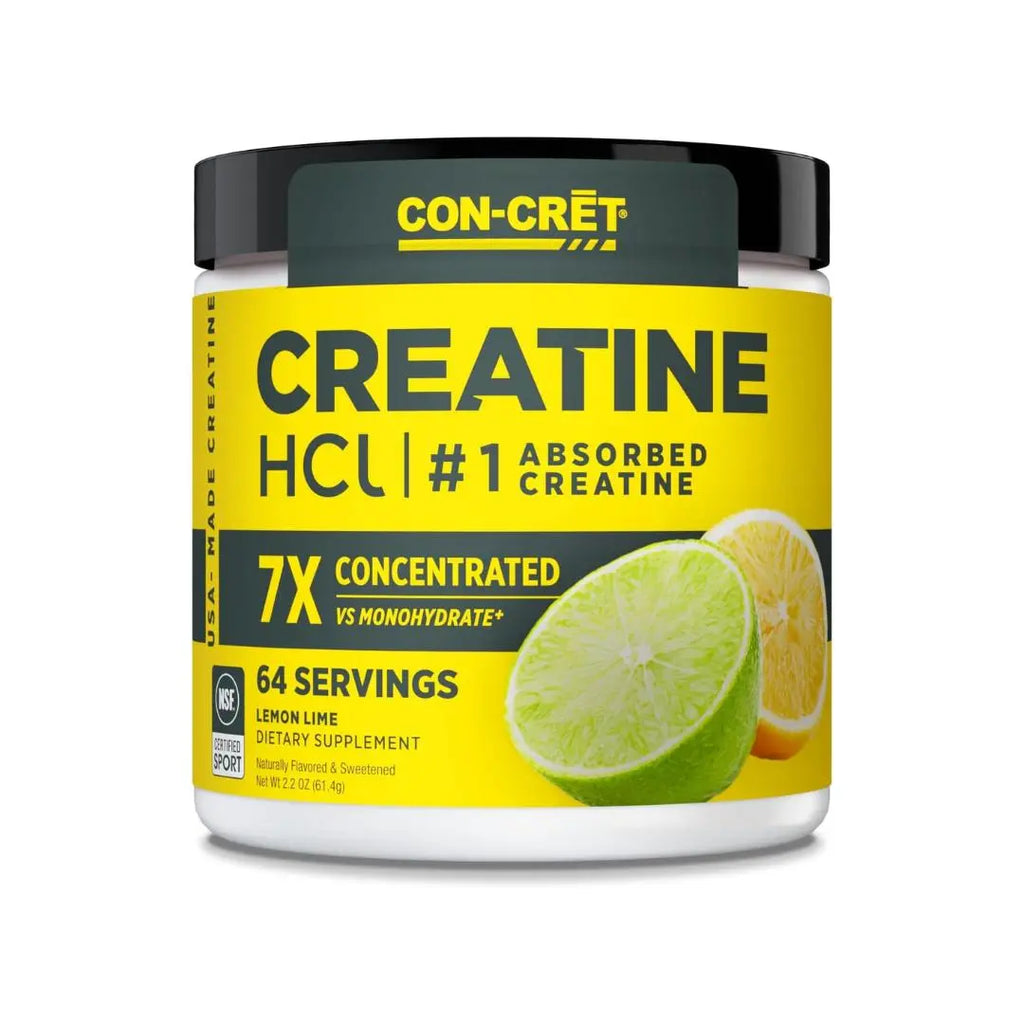 CON-CRĒT® Creatine Hcl Powder - Flavored Sports Nutrition Fitness