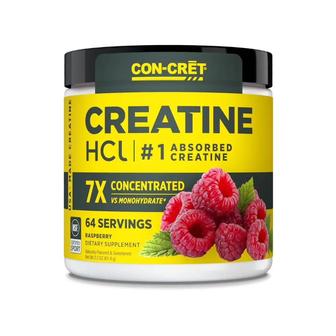 CON-CRĒT® Creatine Hcl Powder - Flavored Sports Nutrition Fitness