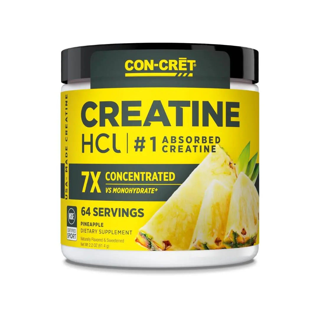CON-CRĒT® Creatine Hcl Powder - Flavored Sports Nutrition Fitness