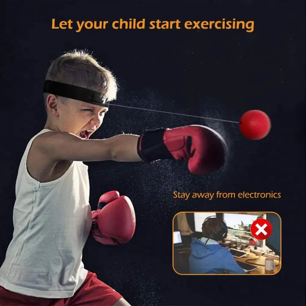 Boxing Reflex Ball for Boyfriend Gifts, Improve Reaction Speed and Hand Eye Coordination Training Boxing Equipment for Home, Men Gifts Boxing Gear, Boxing Speed Trainer